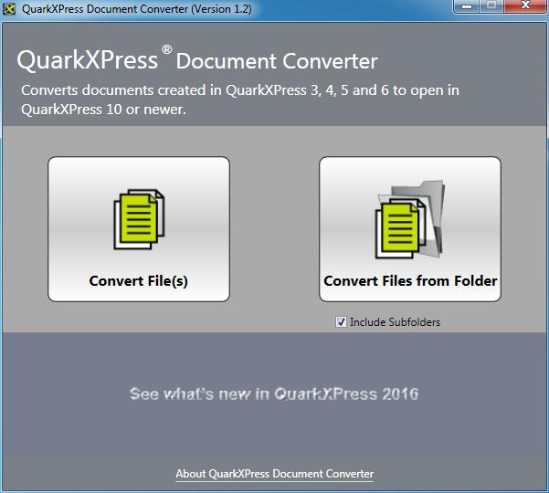 quarkxpress document converter download